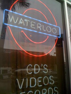 what I learned about writing from Waterloo Records in Austin Texas